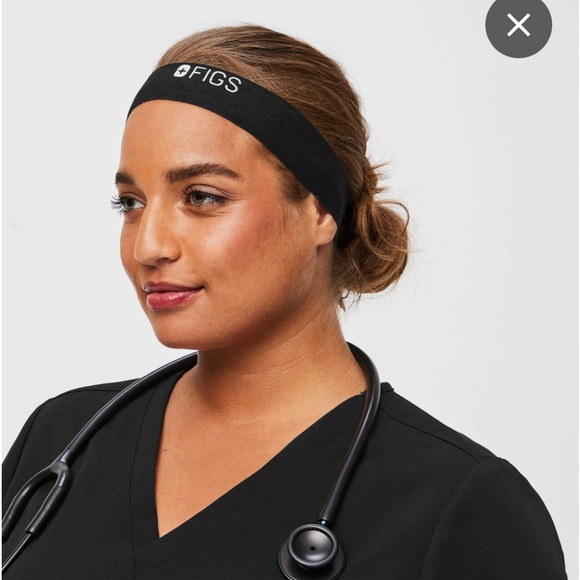 Figs Accessories - ELASTIC HEADBAND WITH BUTTONHOLES